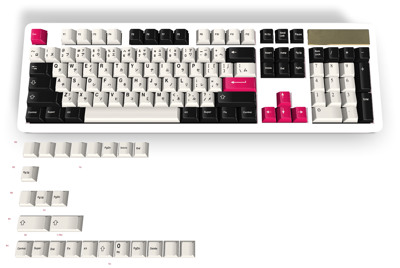 カスタムキーキャップ #802