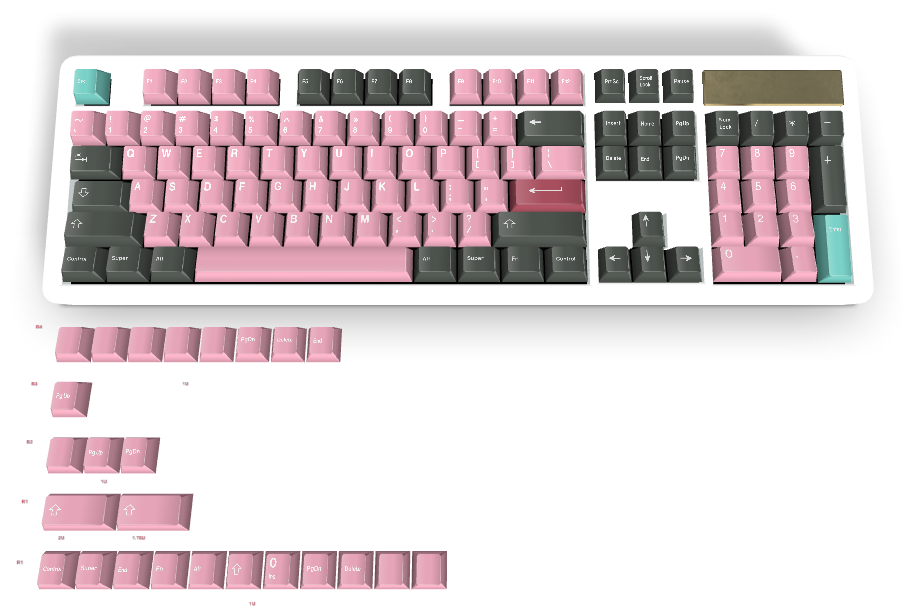 カスタムキーキャップ #1098