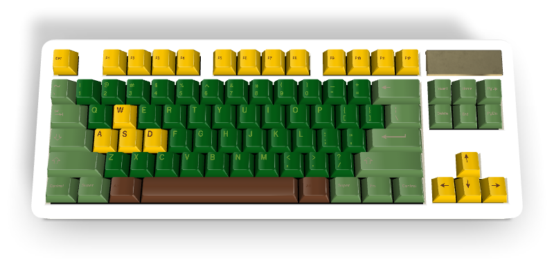 カスタムキーキャップ #840