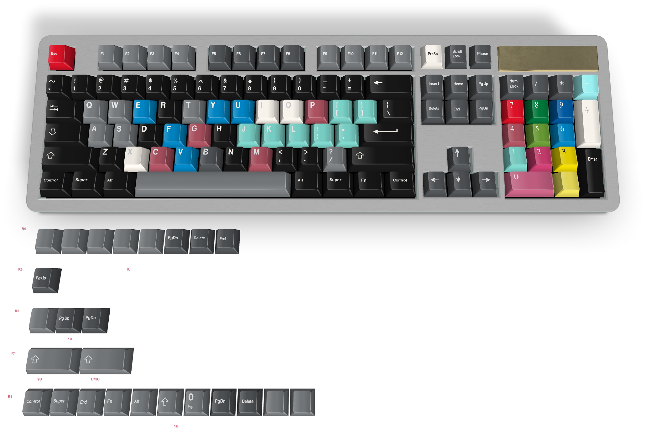 カスタムキーキャップ #700