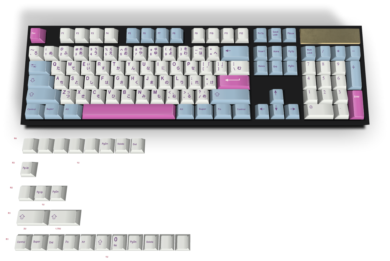 カスタムキーキャップ #1204