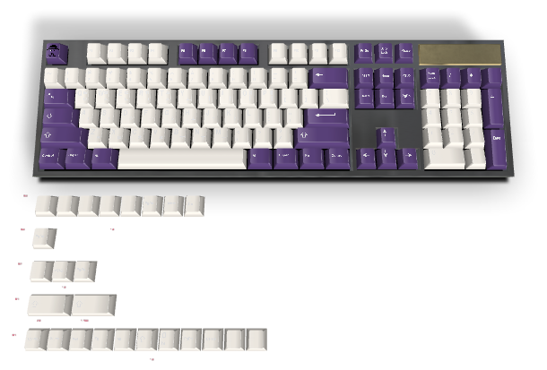 カスタムキーキャップ #586