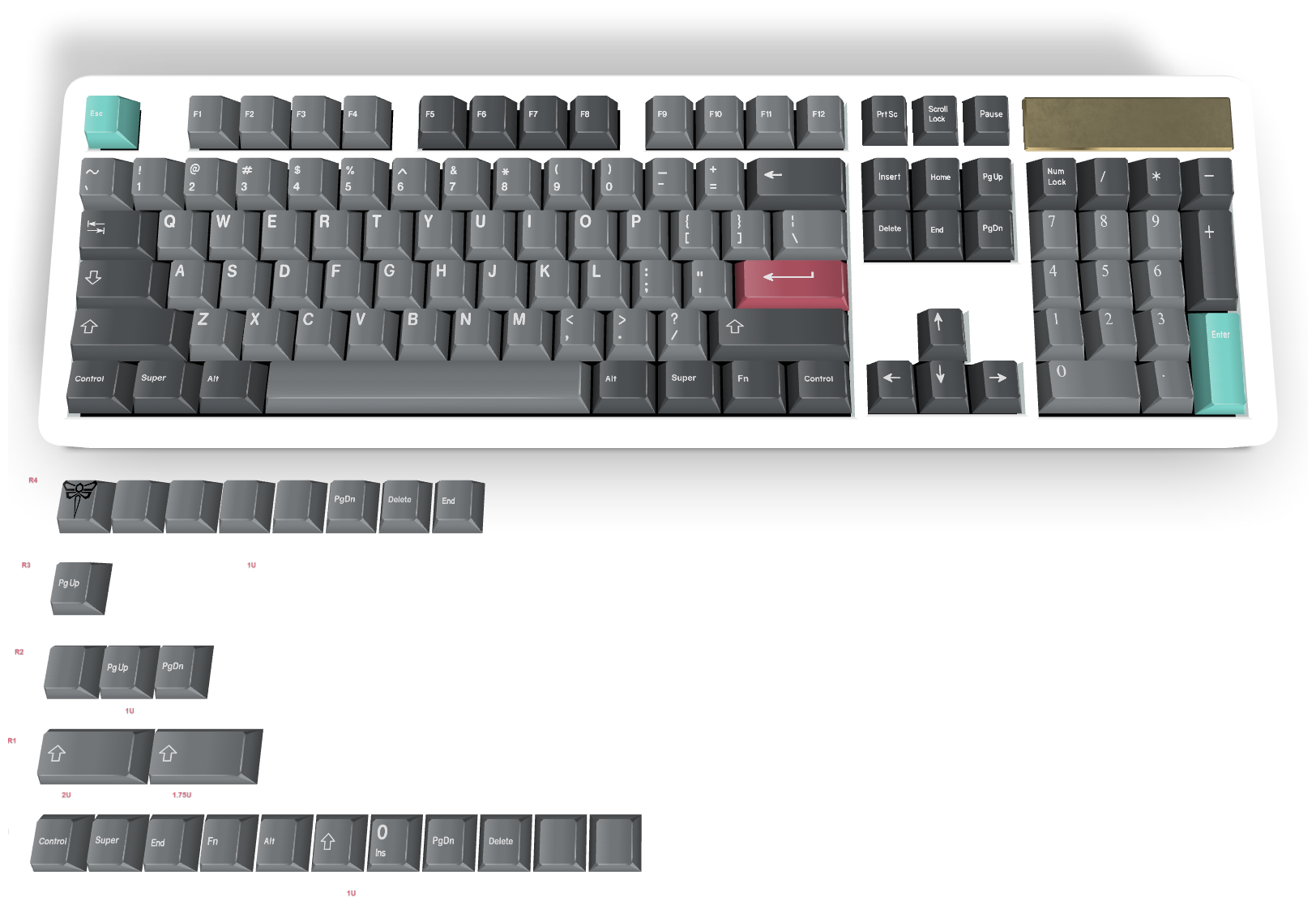 カスタムキーボード #191