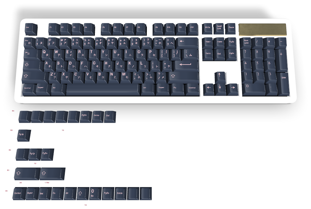 カスタムキーキャップ #774