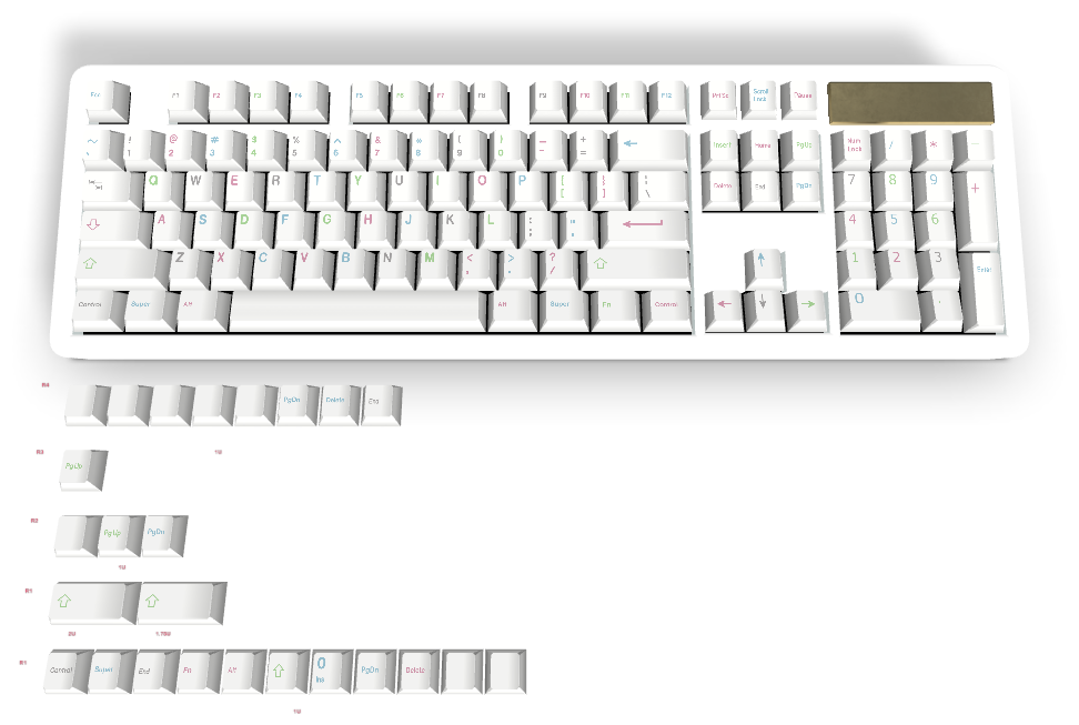 カスタムキーキャップ #676