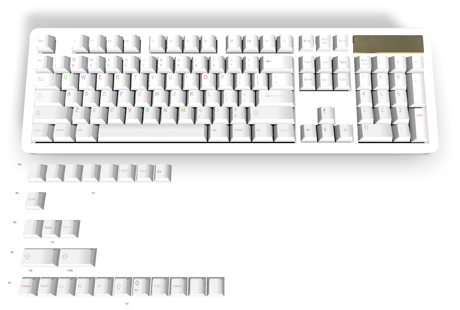 カスタムキーキャップ #619