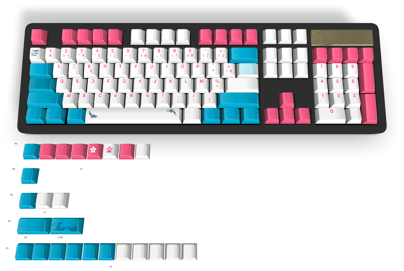 カスタムキーキャップ #894