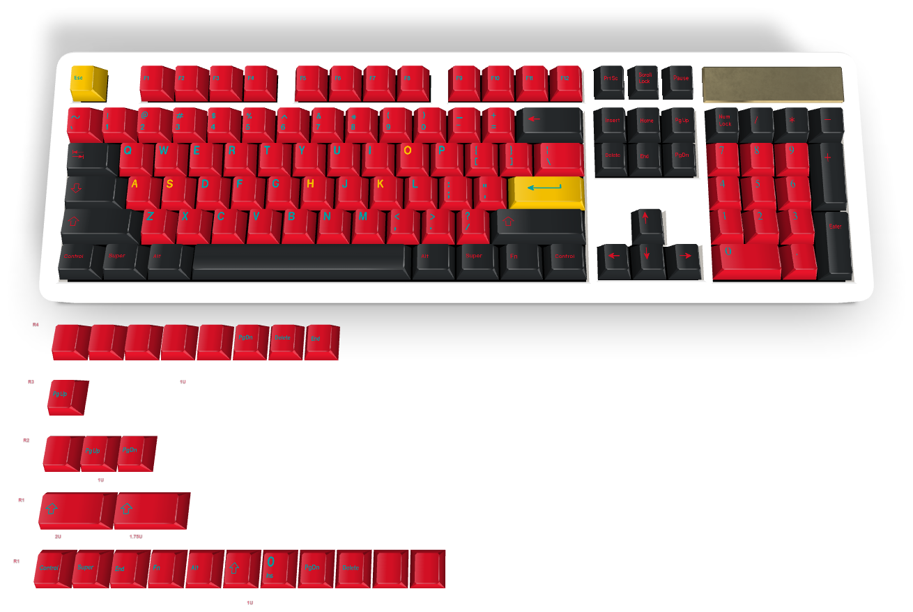 カスタムキーキャップ #420