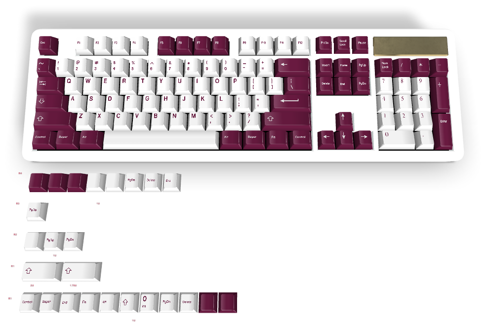 カスタムキーキャップ #665