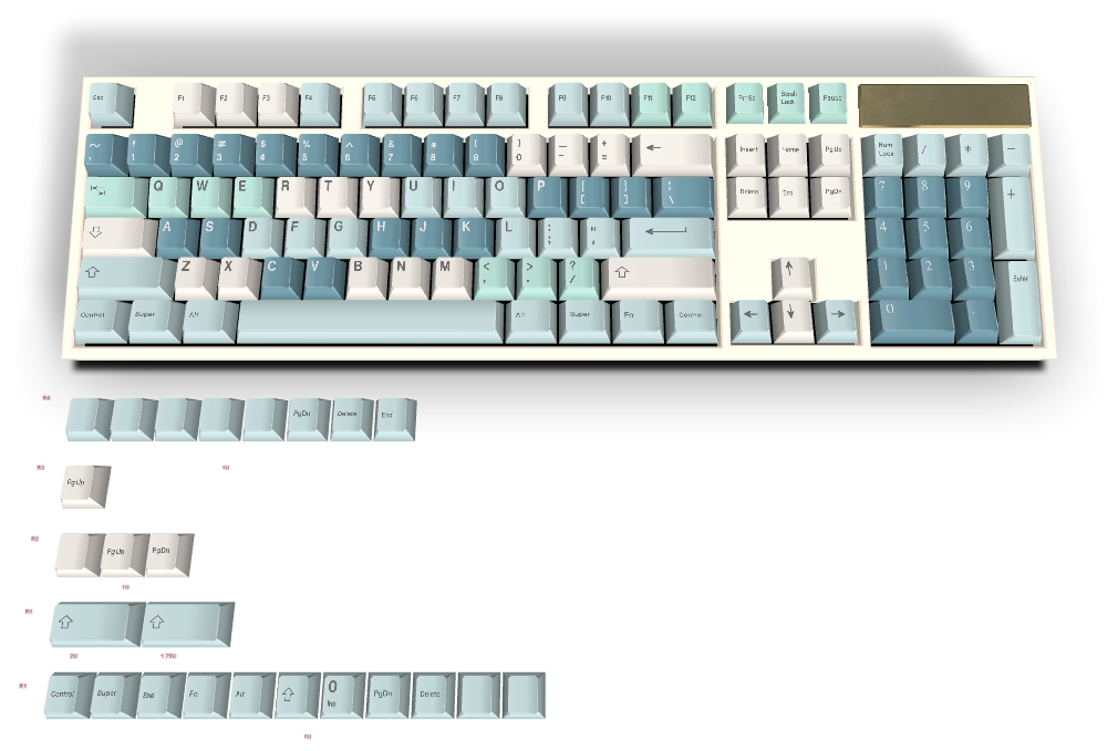 カスタムキーキャップ #714