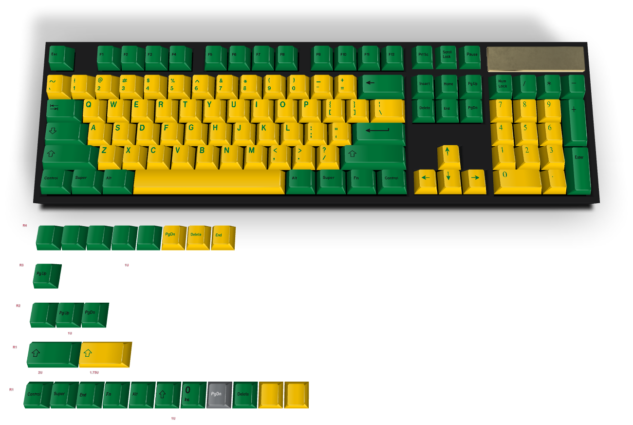 カスタムキーキャップ #718