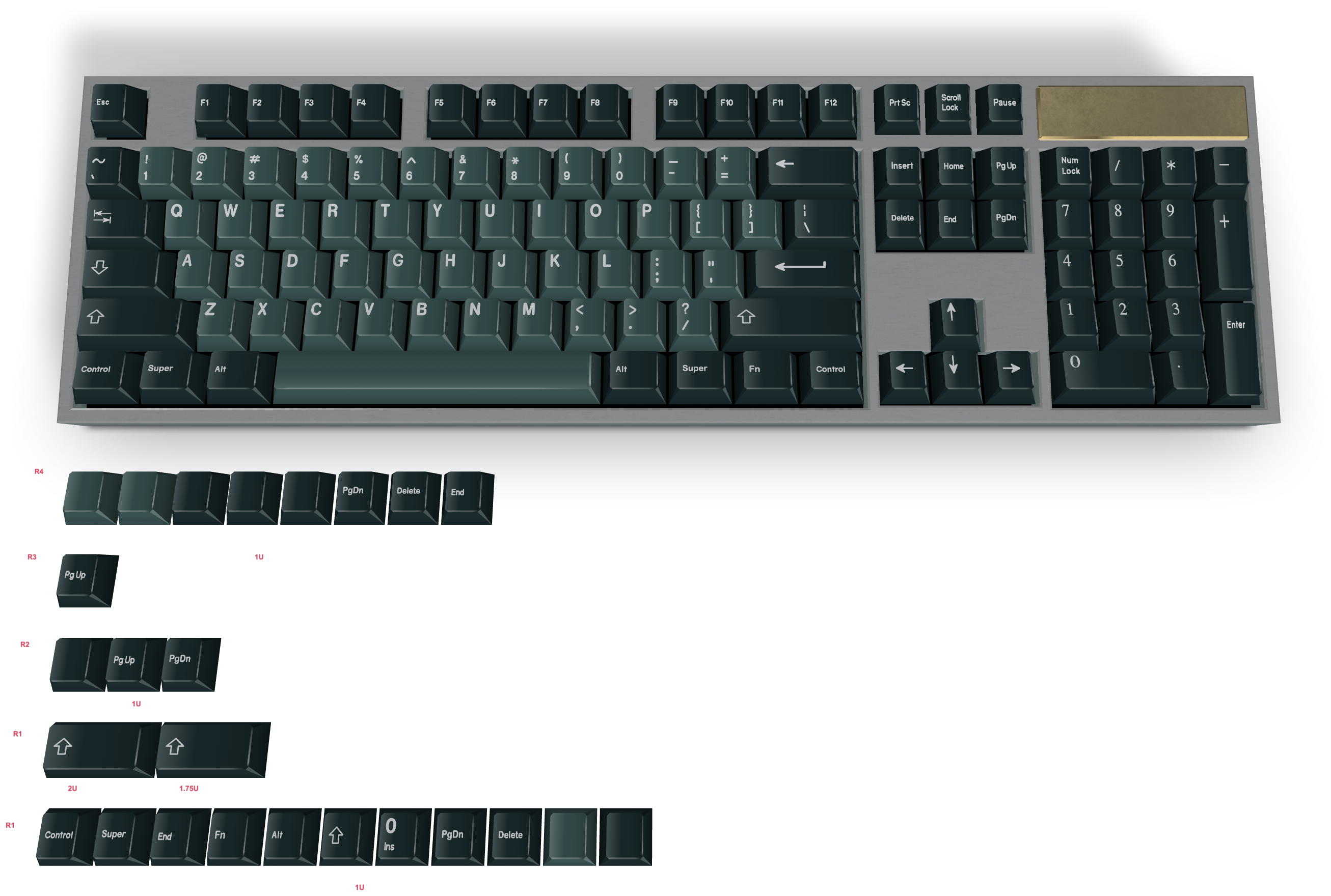 カスタムキーキャップ #1182