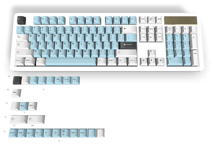 カスタムキーキャップ #607