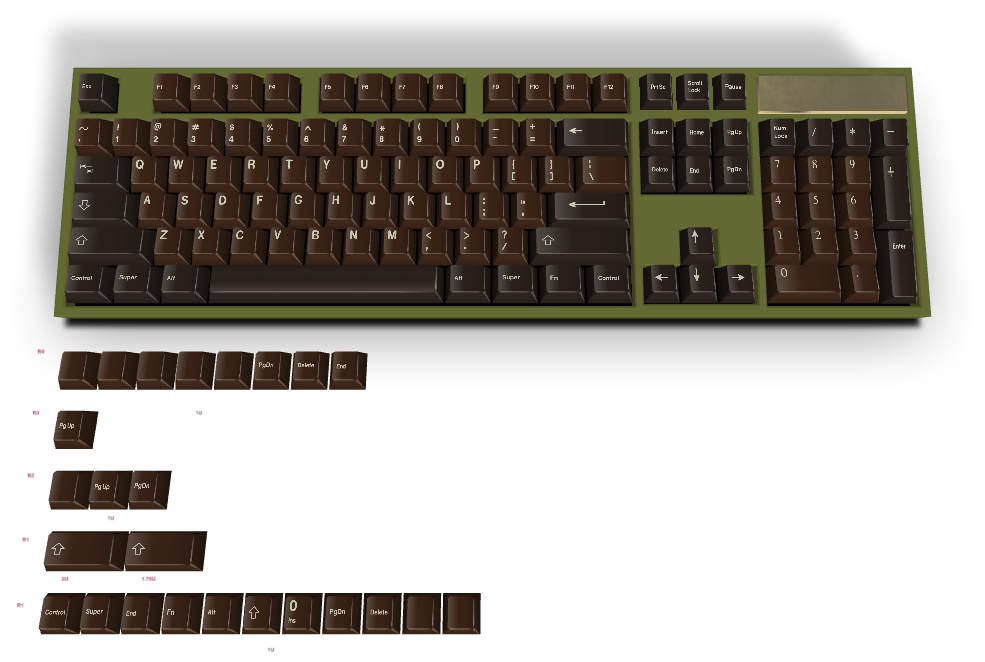 カスタムキーキャップ #1180