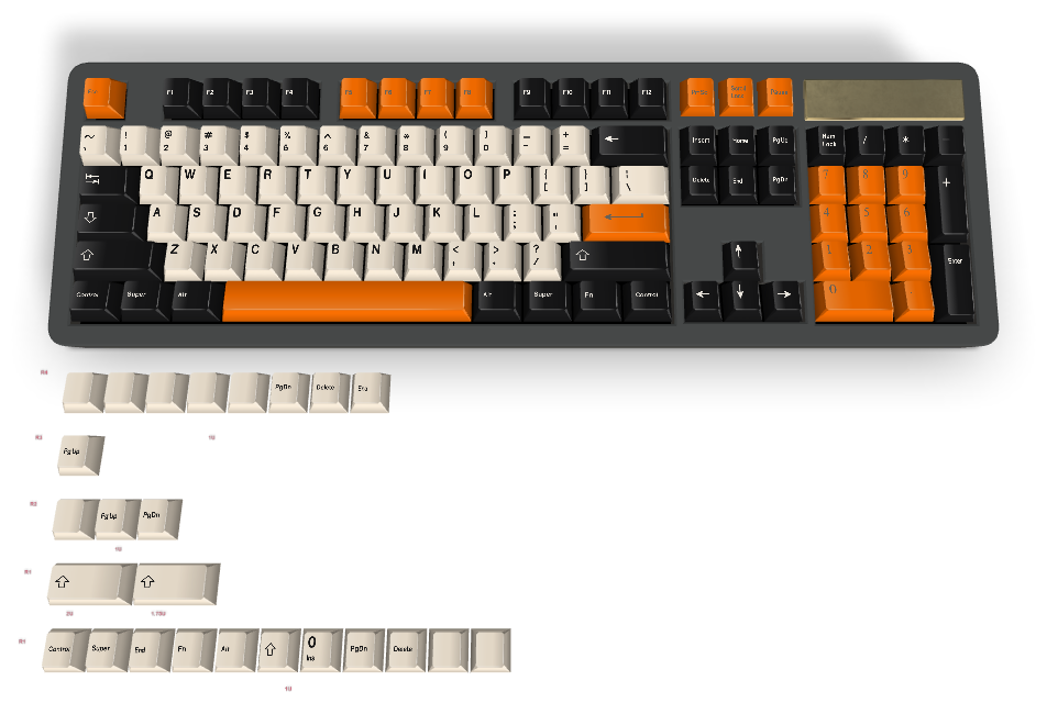 カスタムキーキャップ #761