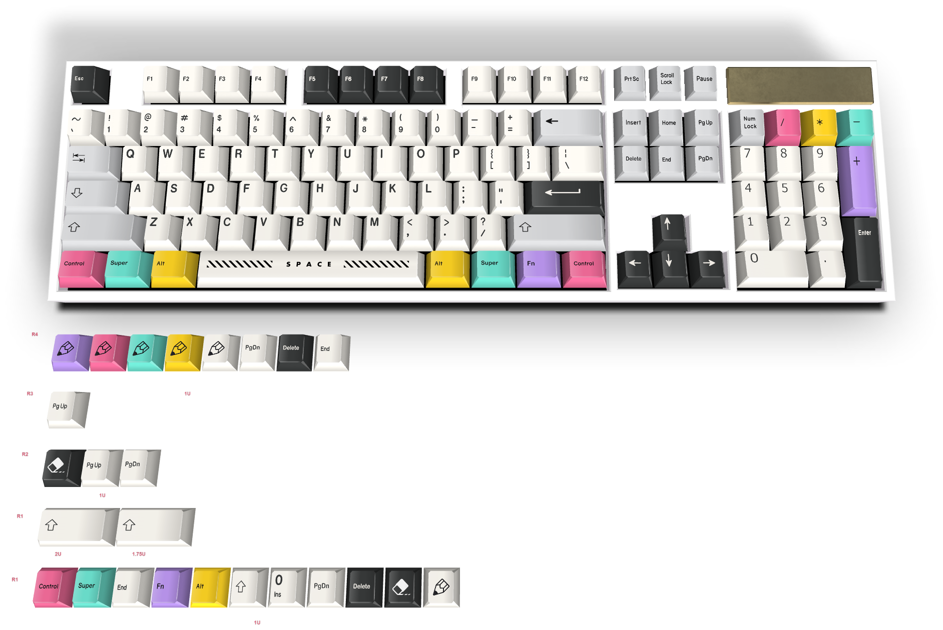 カスタムキーキャップ #618