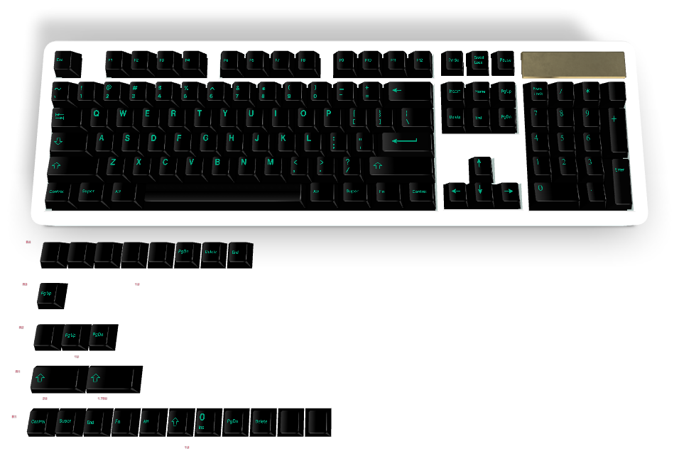 カスタムキーキャップ #712