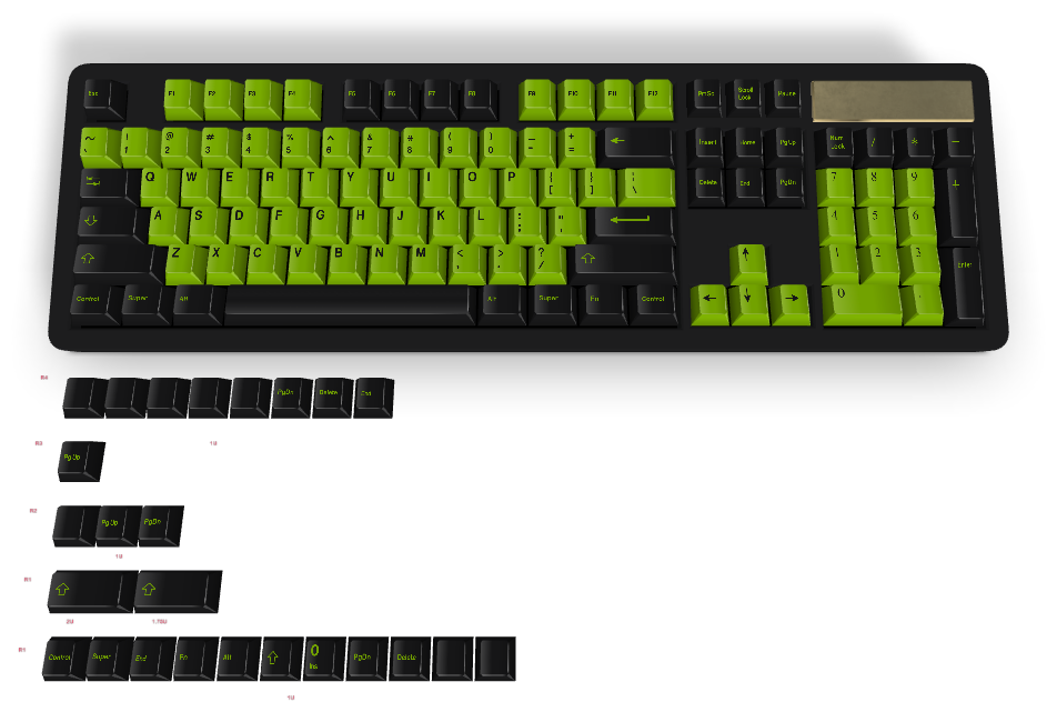 カスタムキーキャップ #1948