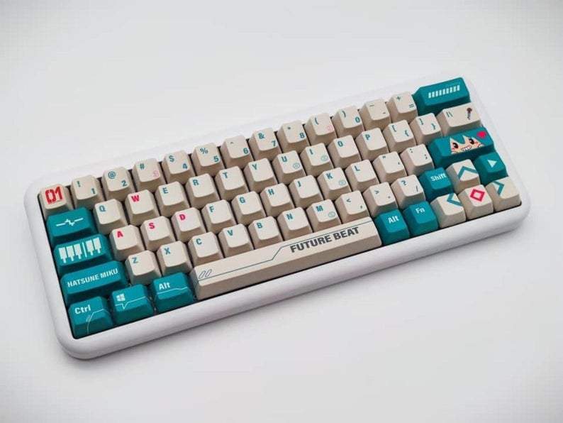 Hatsune Miku Keycaps - Diykeycap