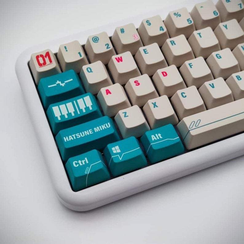 Hatsune Miku Keycaps - Diykeycap
