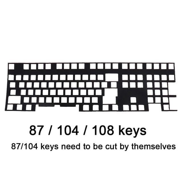 Switch Sound Dampeners sheet Soft Landing Pads Dimple Foam sponge For mechanical keyboard - Diykeycap