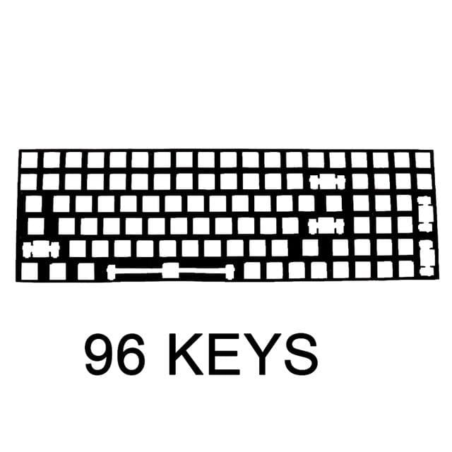 Switch Sound Dampeners sheet Soft Landing Pads Dimple Foam sponge For mechanical keyboard - Diykeycap