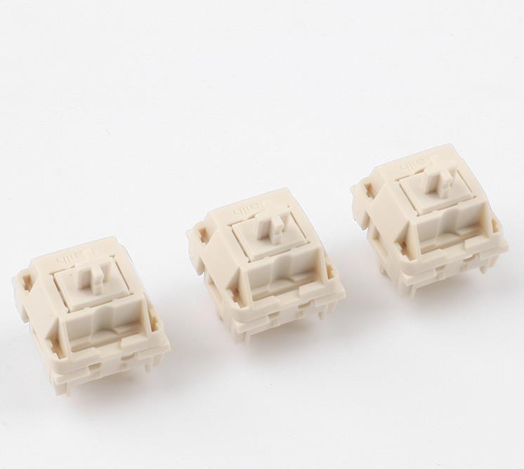 10 PCS Kailh Switch Novelkey Cream Linear Five-Pin Shaft Switches Shaft Ice Cream Switchs For Mechanical Keyboard - Green Chow Shop