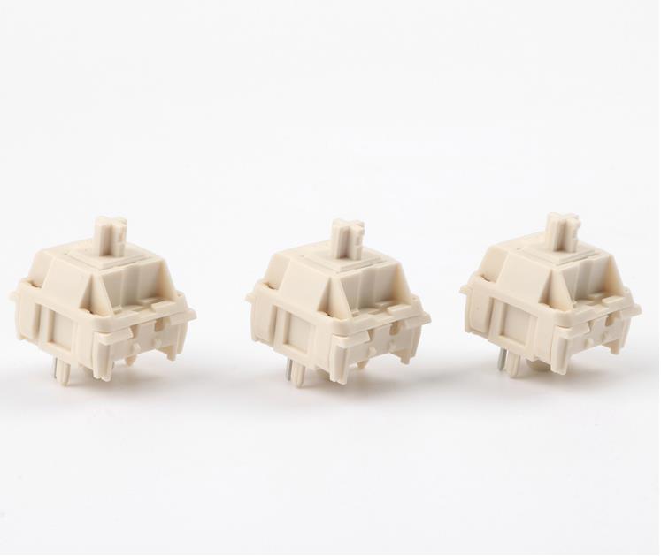 10 PCS Kailh Switch Novelkey Cream Linear Five-Pin Shaft Switches Shaft Ice Cream Switchs For Mechanical Keyboard - Green Chow Shop