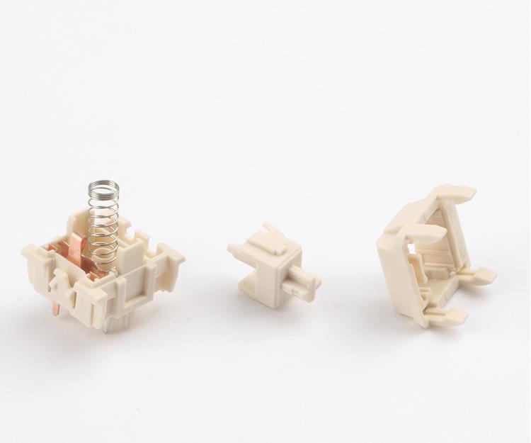 10 PCS Kailh Switch Novelkey Cream Linear Five-Pin Shaft Switches Shaft Ice Cream Switchs For Mechanical Keyboard - Green Chow Shop