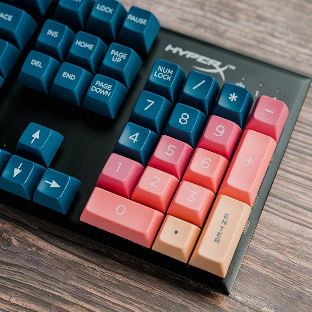 145/112 Key Double Shot SA Ball Cap Keycap Personalized Gradient Color Elf Keycap For Cherry MX Switch Mechanical Keyboard - Diykeycap