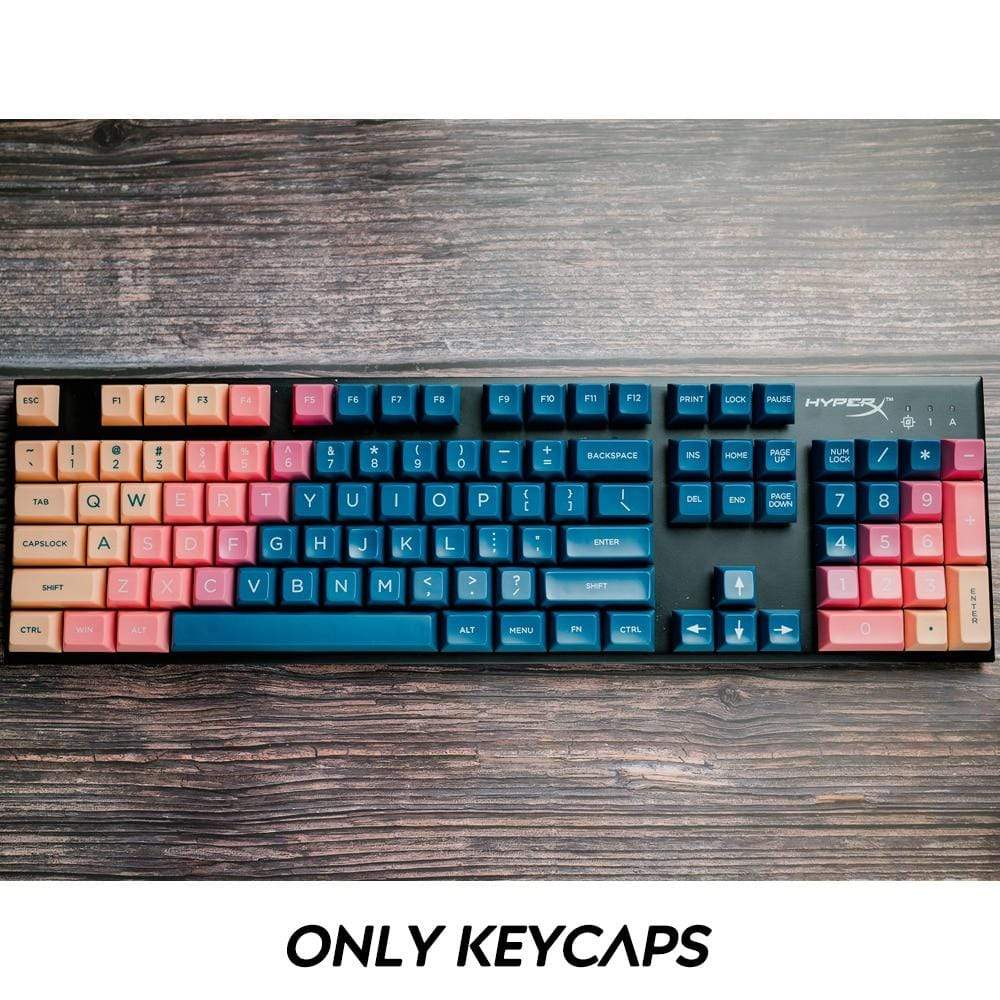 145/112 Key Double Shot SA Ball Cap Keycap Personalized Gradient Color Elf Keycap For Cherry MX Switch Mechanical Keyboard - Diykeycap