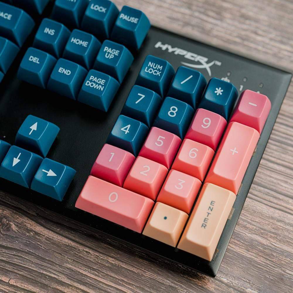 145/112 Key Double Shot SA Ball Cap Keycap Personalized Gradient Color Elf Keycap For Cherry MX Switch Mechanical Keyboard - Diykeycap