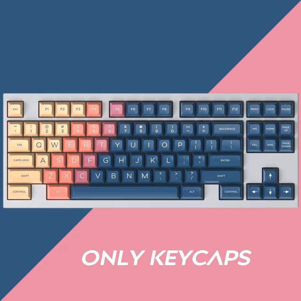145/112 Key Double Shot SA Ball Cap Keycap Personalized Gradient Color Elf Keycap For Cherry MX Switch Mechanical Keyboard - Diykeycap