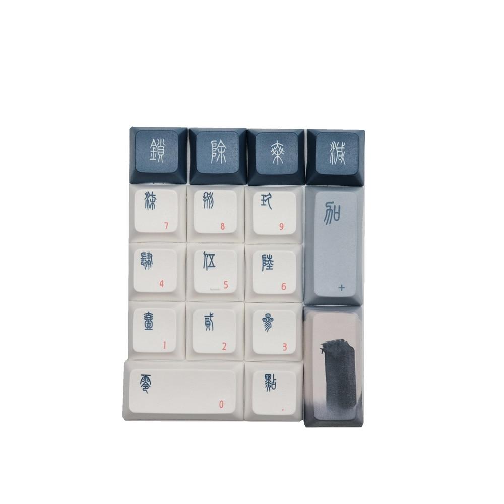 DSA Profile Red-Crowned Crane Keycaps - Diykeycap