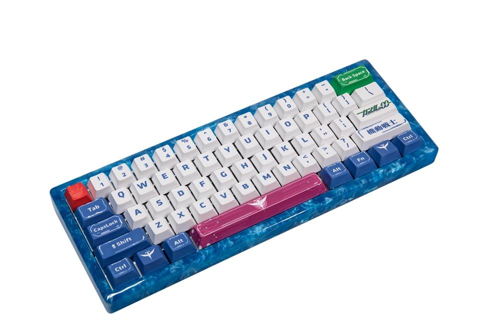 GH60 Resin Transparent Case - Diykeycap