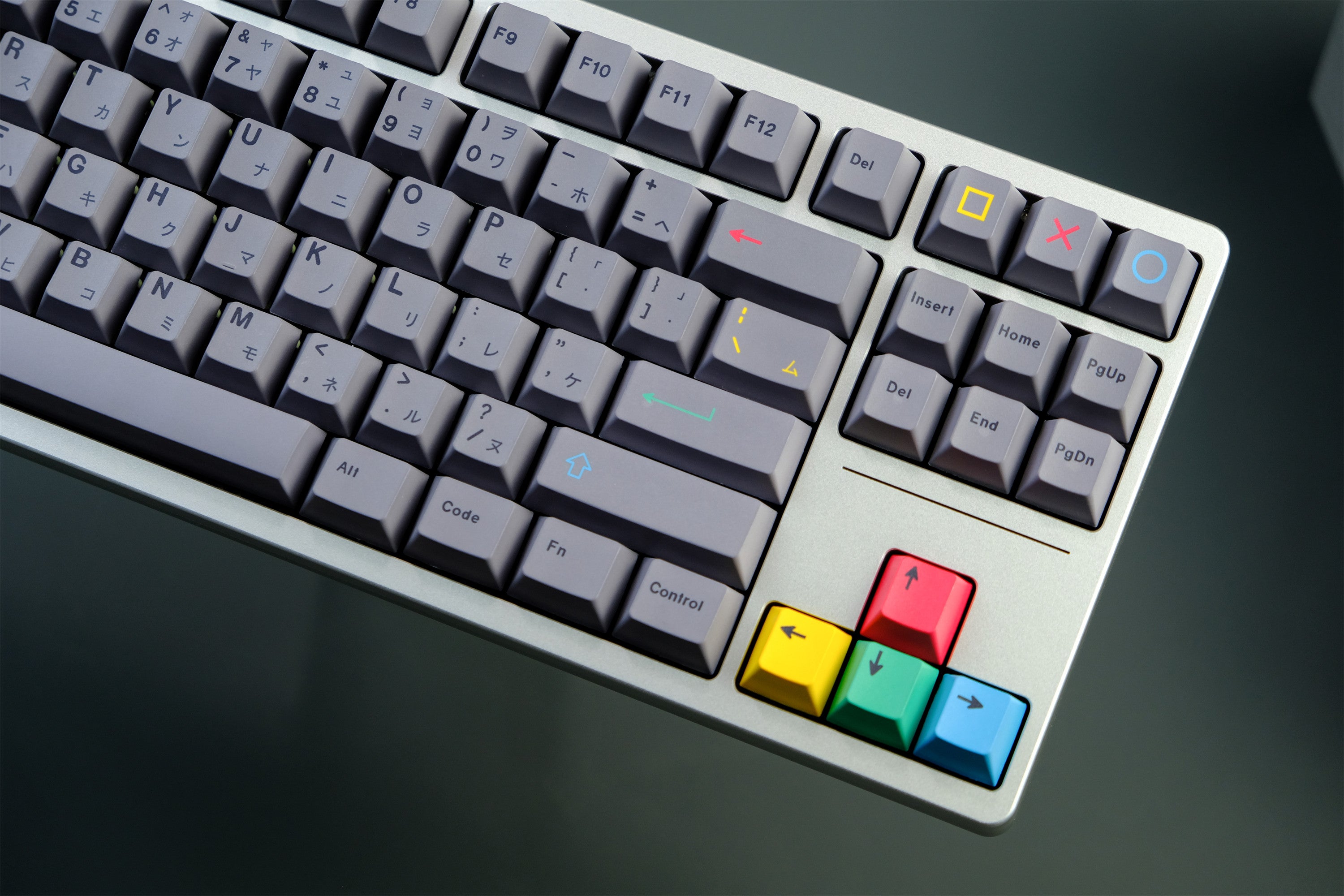 Geek Grey "Gamer's Realm" Keycaps - Diykeycap