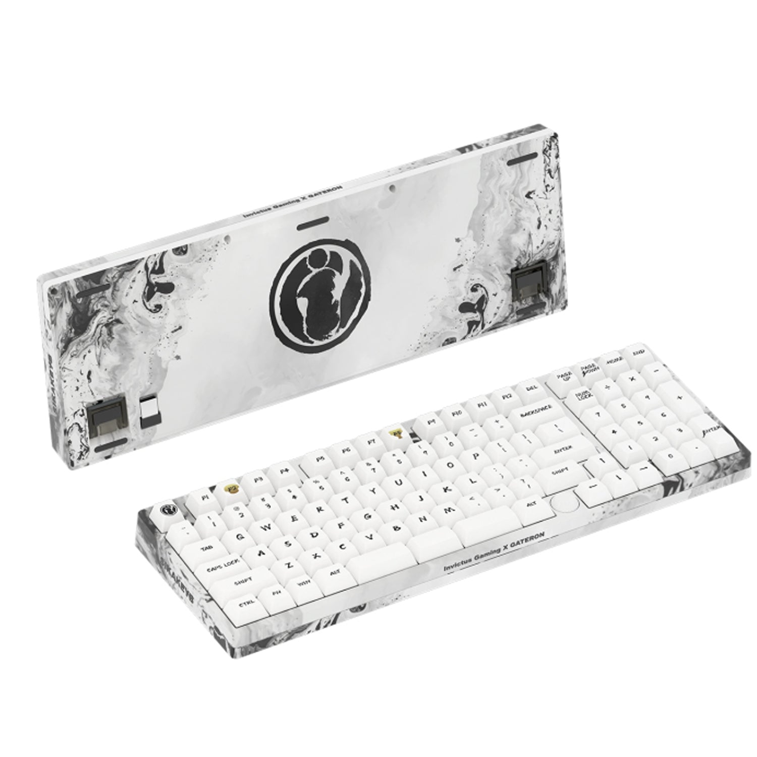 GATERON Co-branded iG 98 Mechanical Keyboard Splashing Ink Mountain to