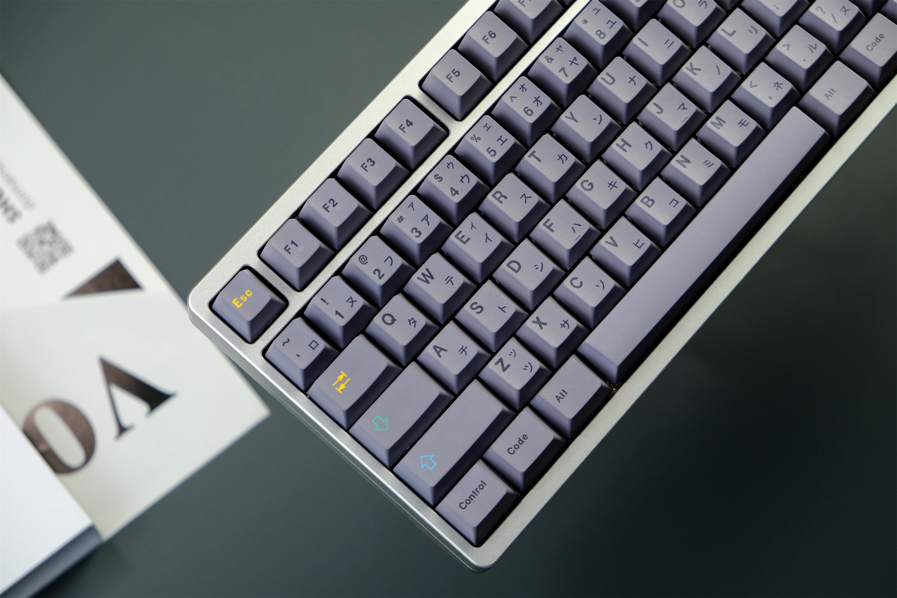 Geek Grey "Gamer's Realm" Keycaps - Diykeycap