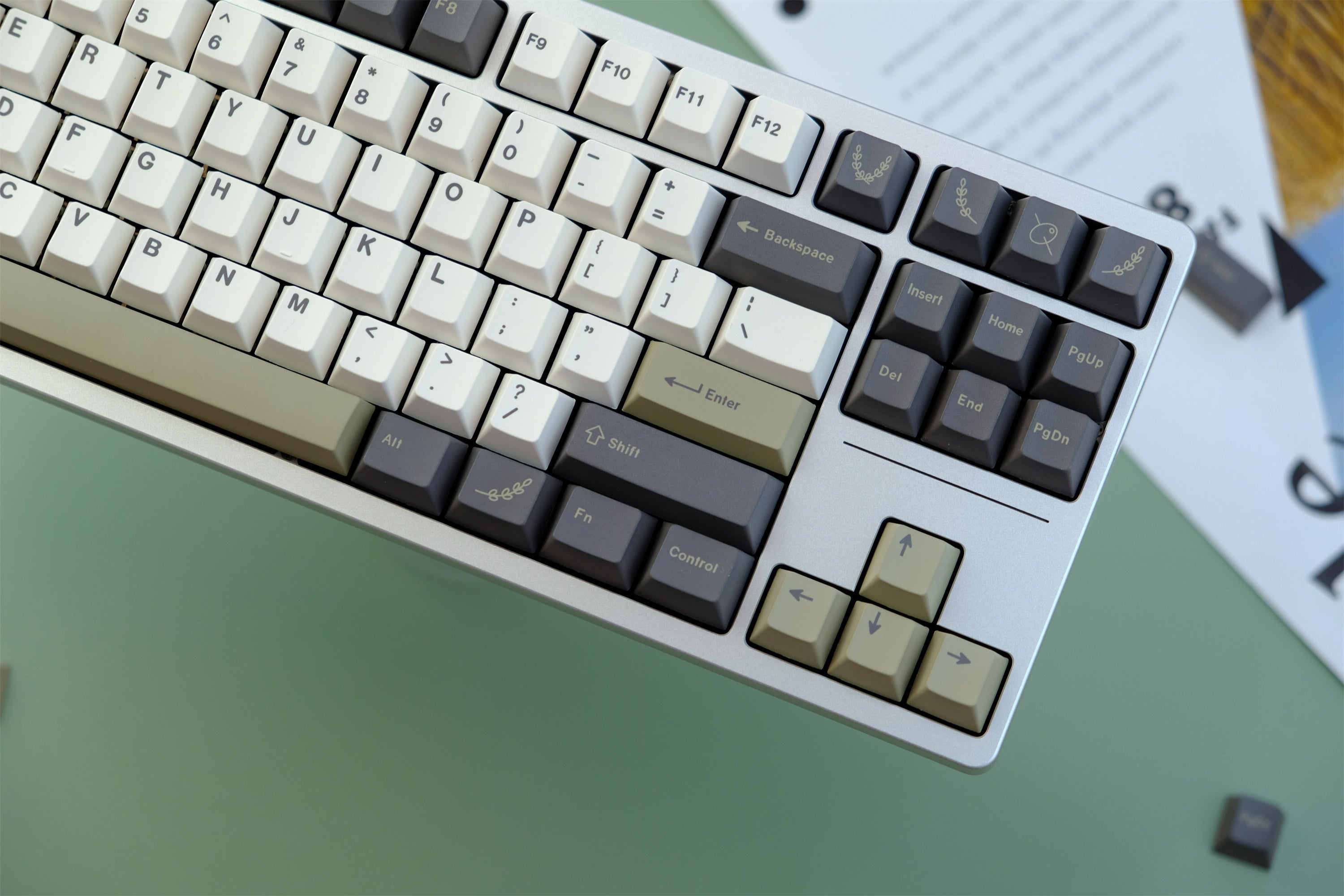 Classic Olive Green Keycaps - Diykeycap
