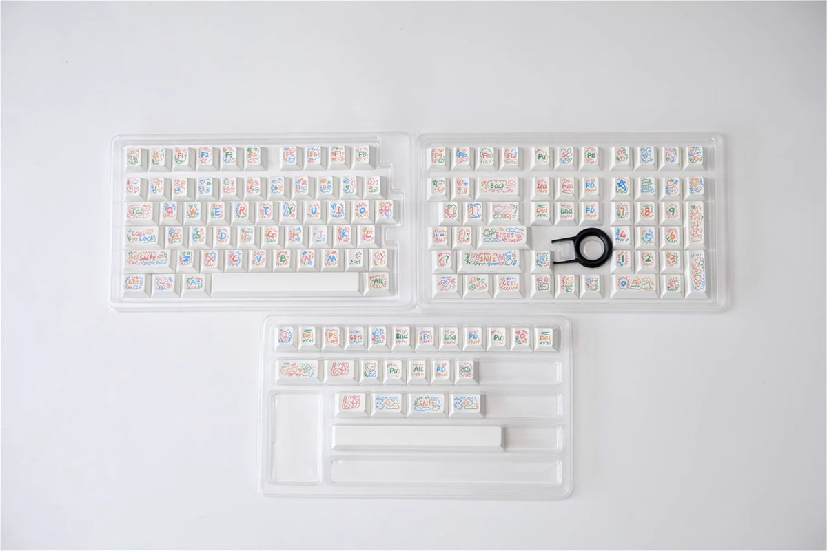Doodle PBT keycaps