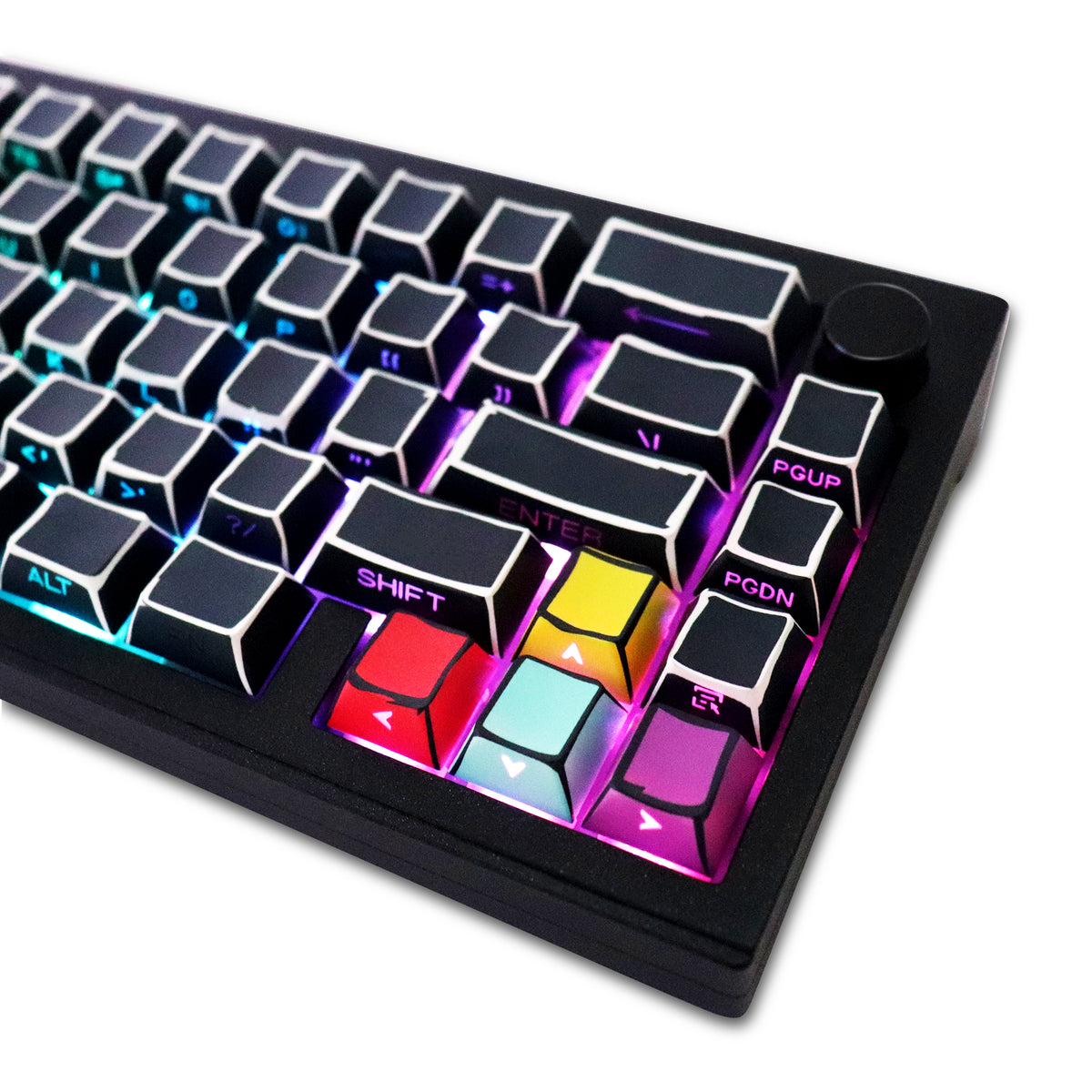 Sketch Keycaps Side Backlight Keycaps PBT DYE SUB For MX Switch ...