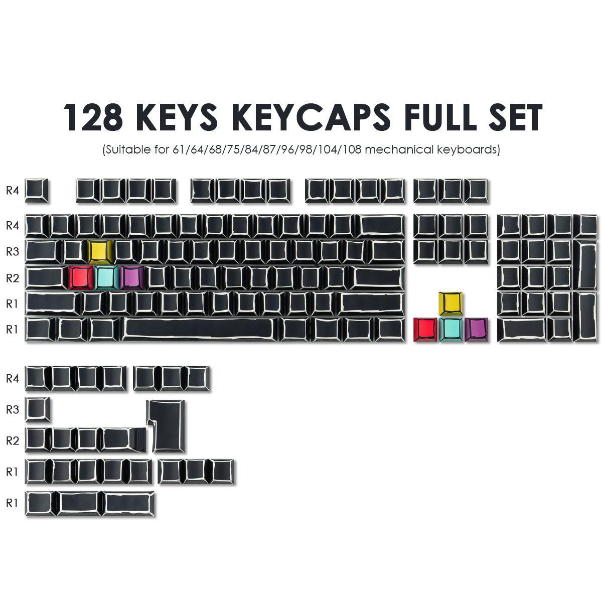 Sketch  Keycaps - Diykeycap