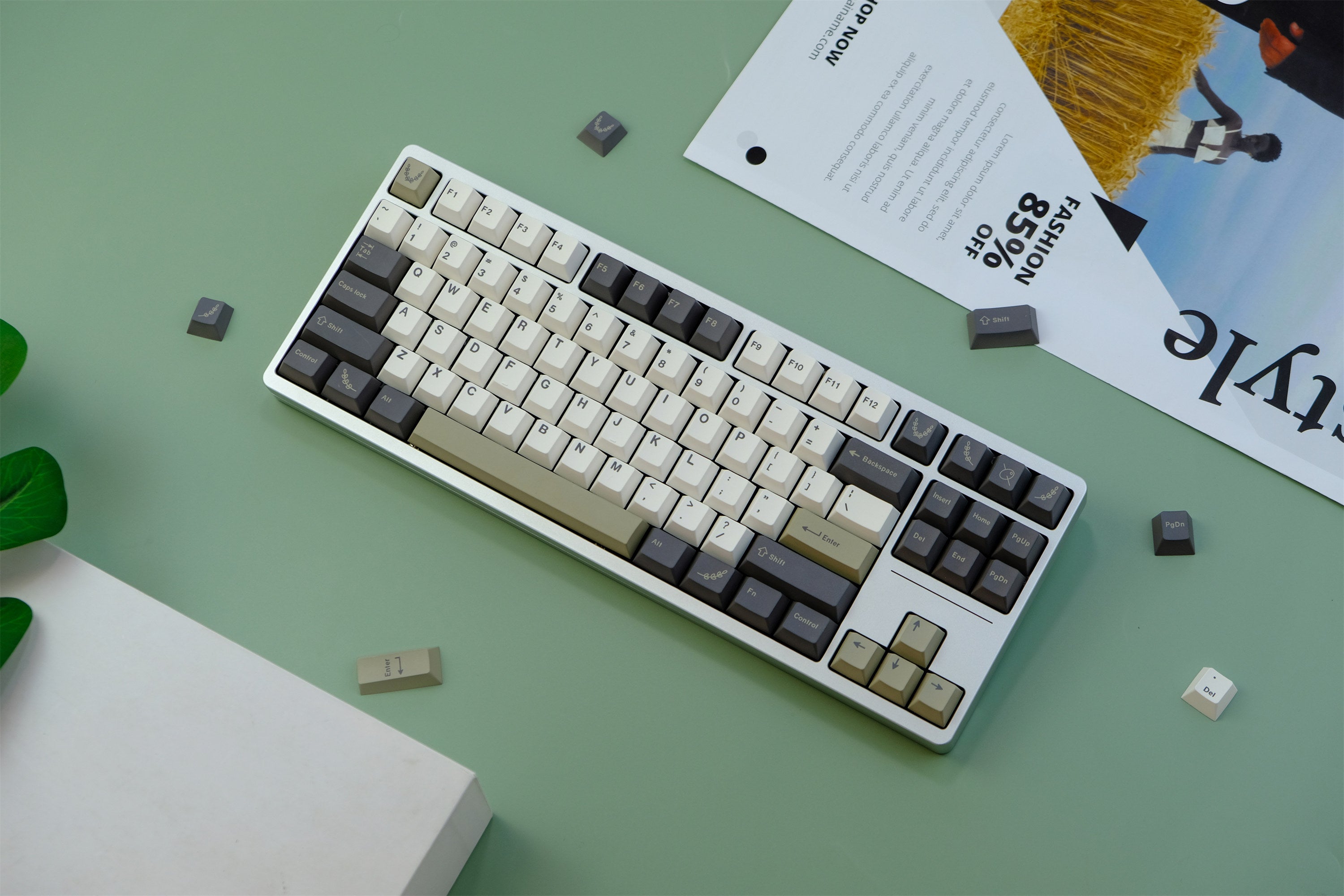 Classic Olive Green Keycaps - Diykeycap