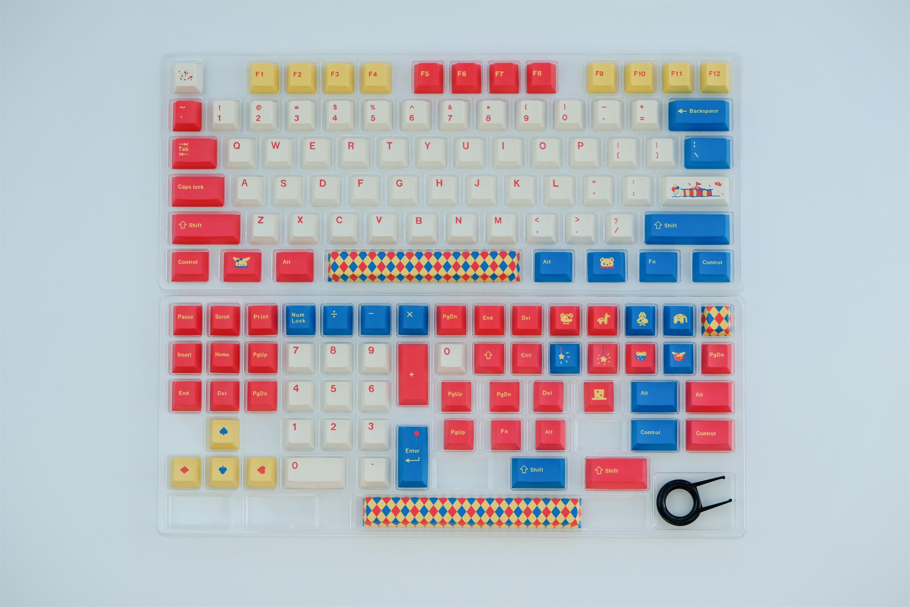 Circus Carnival Keycaps - Diykeycap