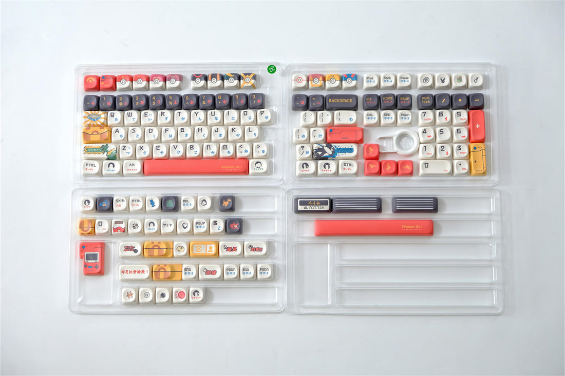 Pocket Monster Keycaps - Diykeycap