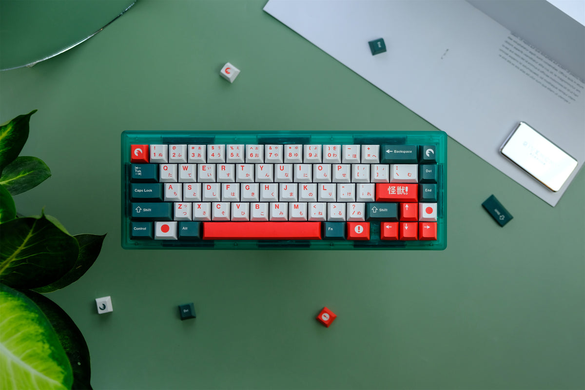 Atomic Beast" Aesthetic Keycap Set - Diykeycap