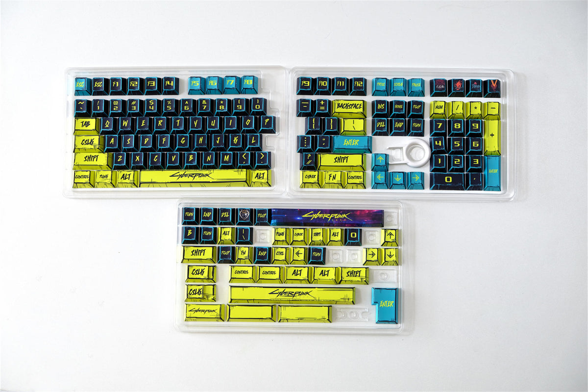 Sci-Fi Glitch Keycaps - Diykeycap