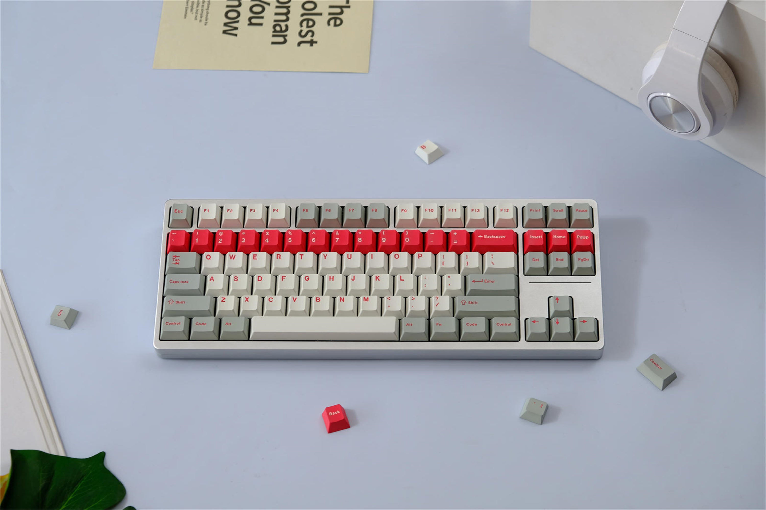 Red Alert Keycaps - Diykeycap