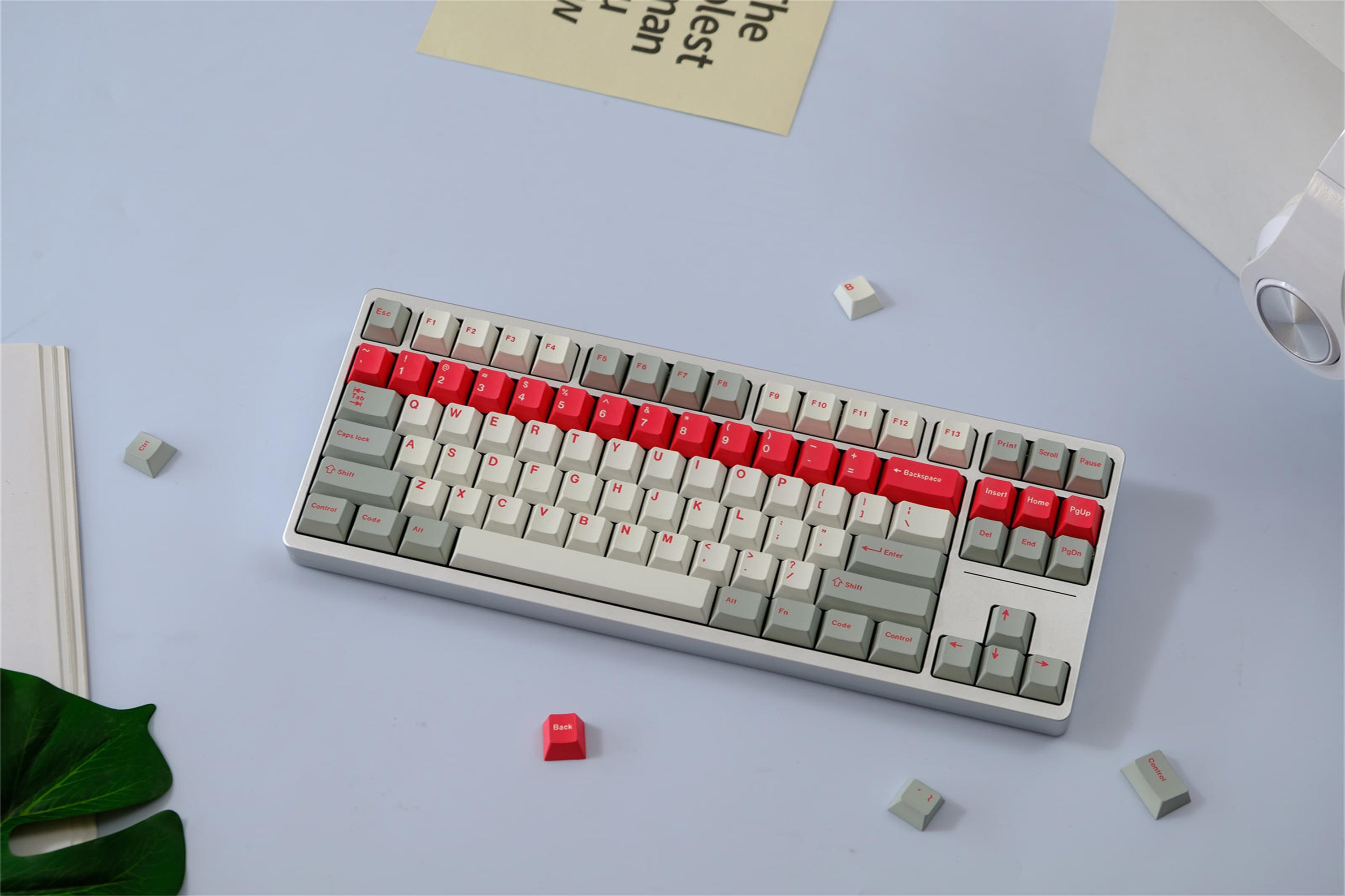 Red Alert Keycaps - Diykeycap