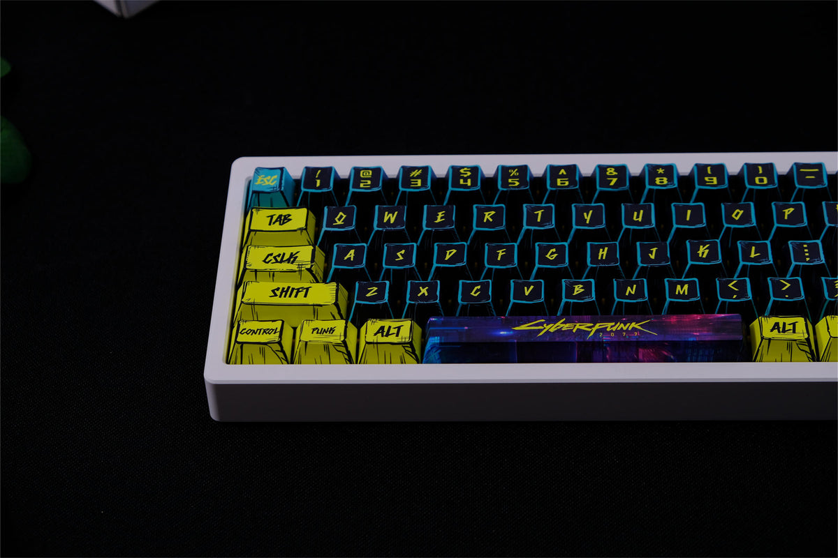 Sci-Fi Glitch Keycaps - Diykeycap